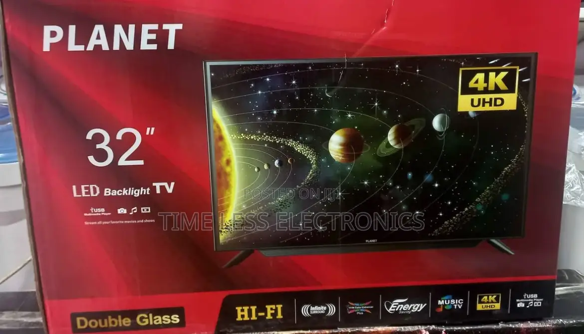  Planet 32” Led Tv – Compact, Clear Stylish!