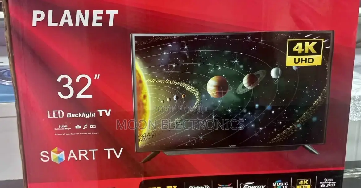 Planet 32” Led Tv – Compact, Clear Stylish!