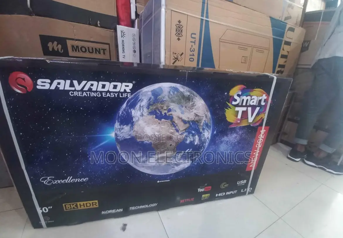  Salvador 50” Smart Tv – Big Screen, Smart Entertainment!