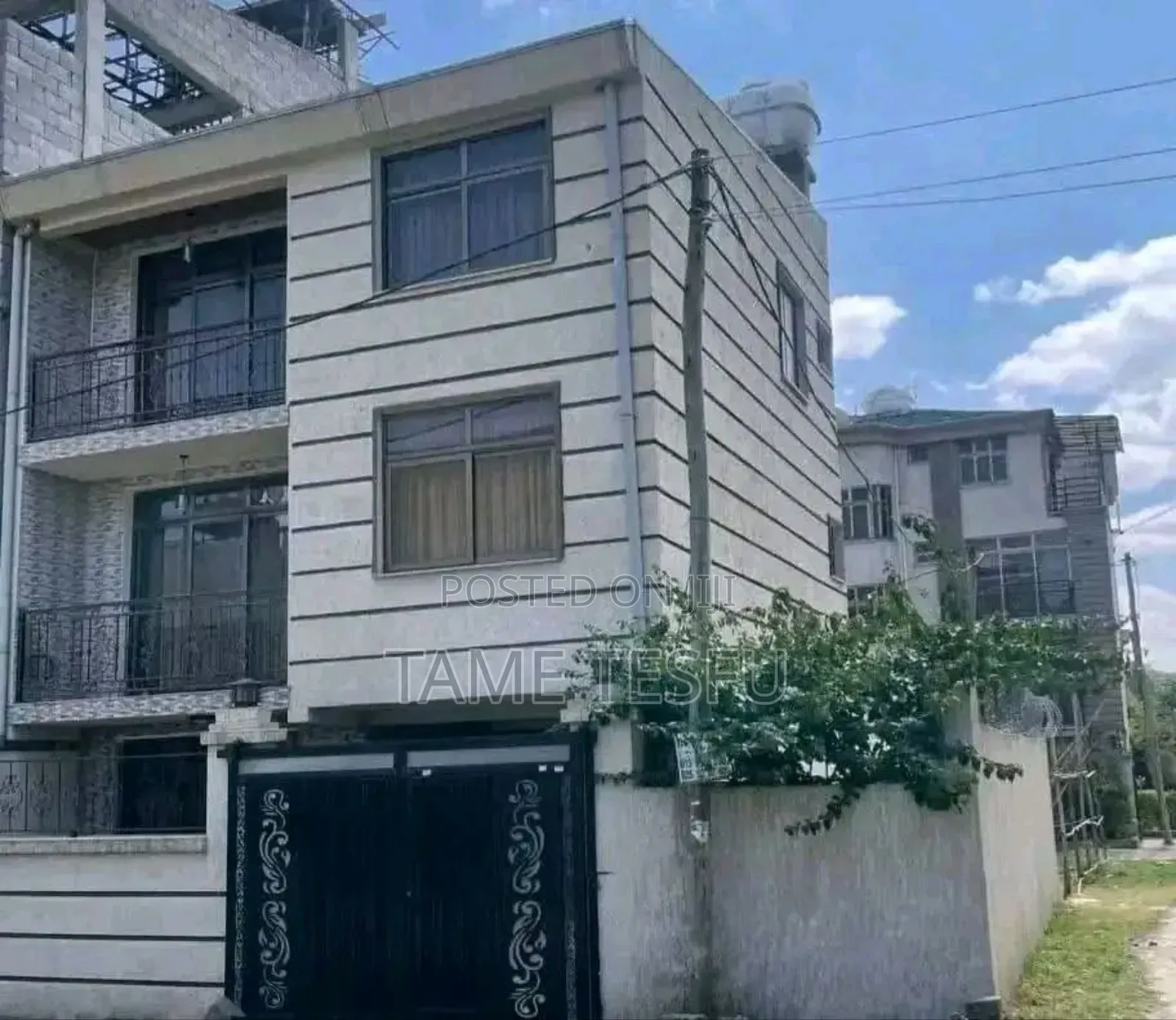 Furnished 5bdrm House in Haile Garment, Bole for sale