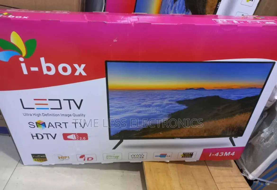  Ibox 43” Smart Android Tv – Clear, Smart Stylish!