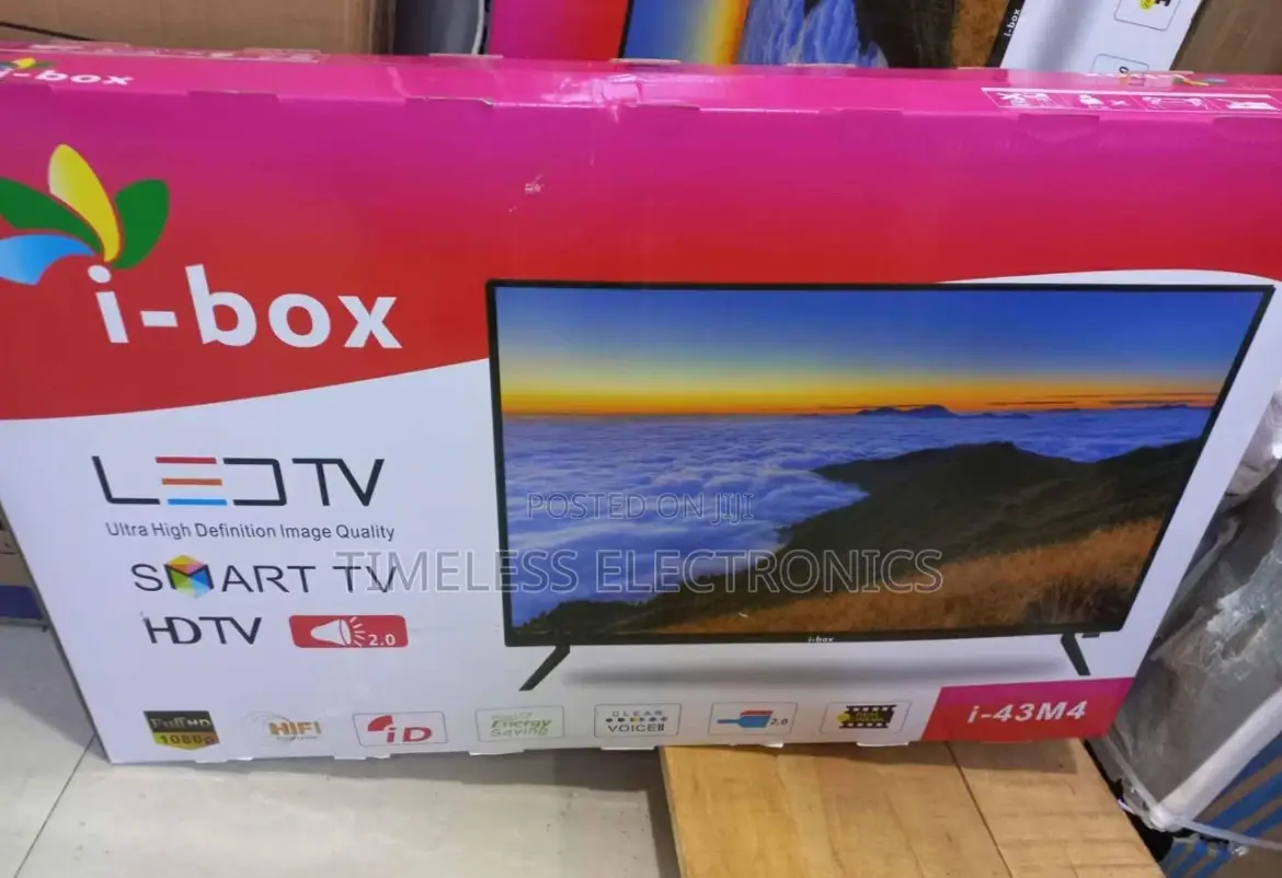  Ibox 43” Smart Android Tv – Clear, Smart Stylish!