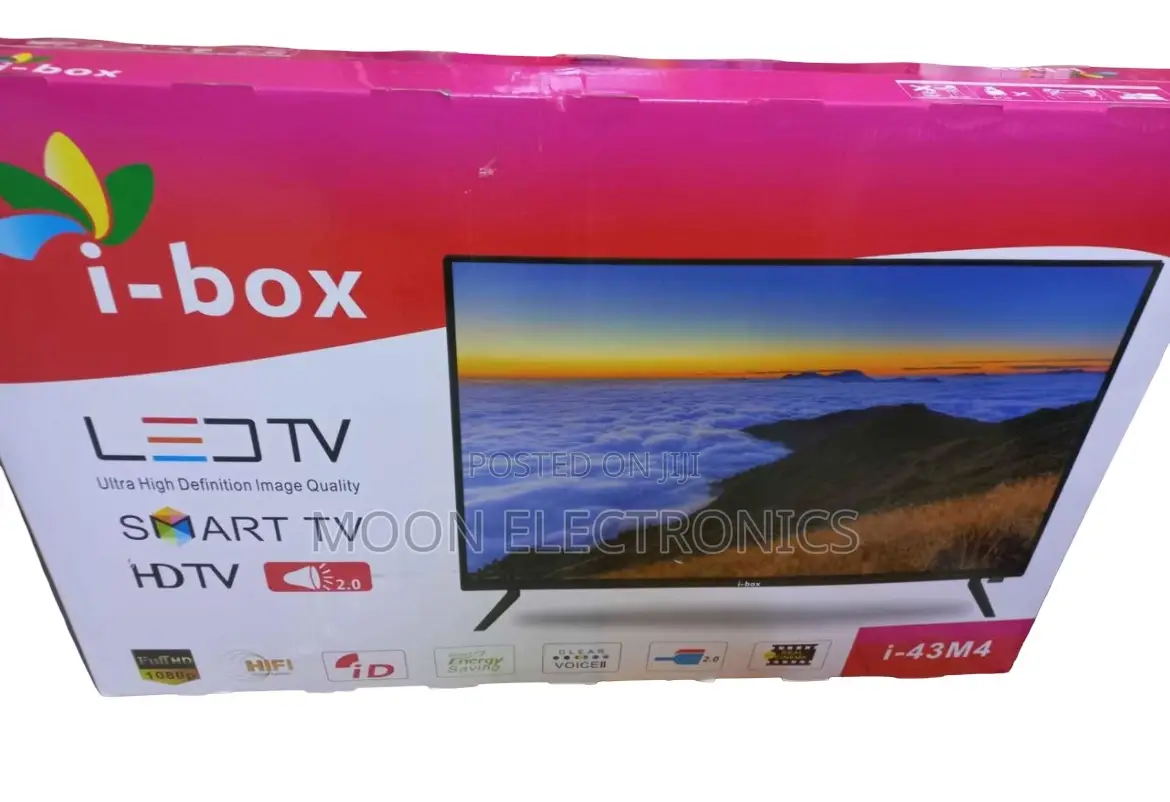 Ibox 43” Smart Android Tv – Clear, Smart Stylish!