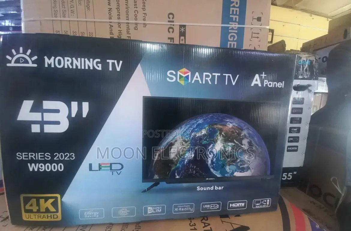 Morning 43” Smart Tv – Clear, Compact Smart!