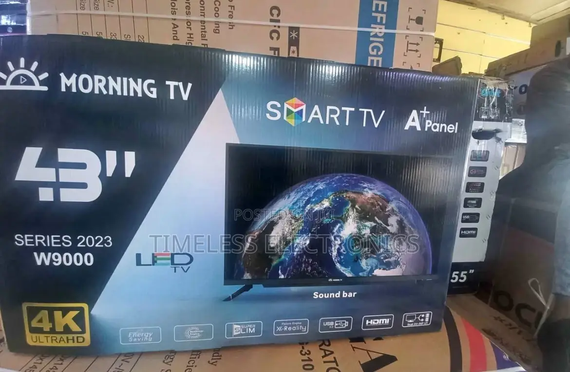 Morning 43” Smart Tv – Clear, Compact Smart!