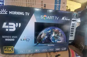 Morning 43” Smart Tv – Clear, Compact Smart!
