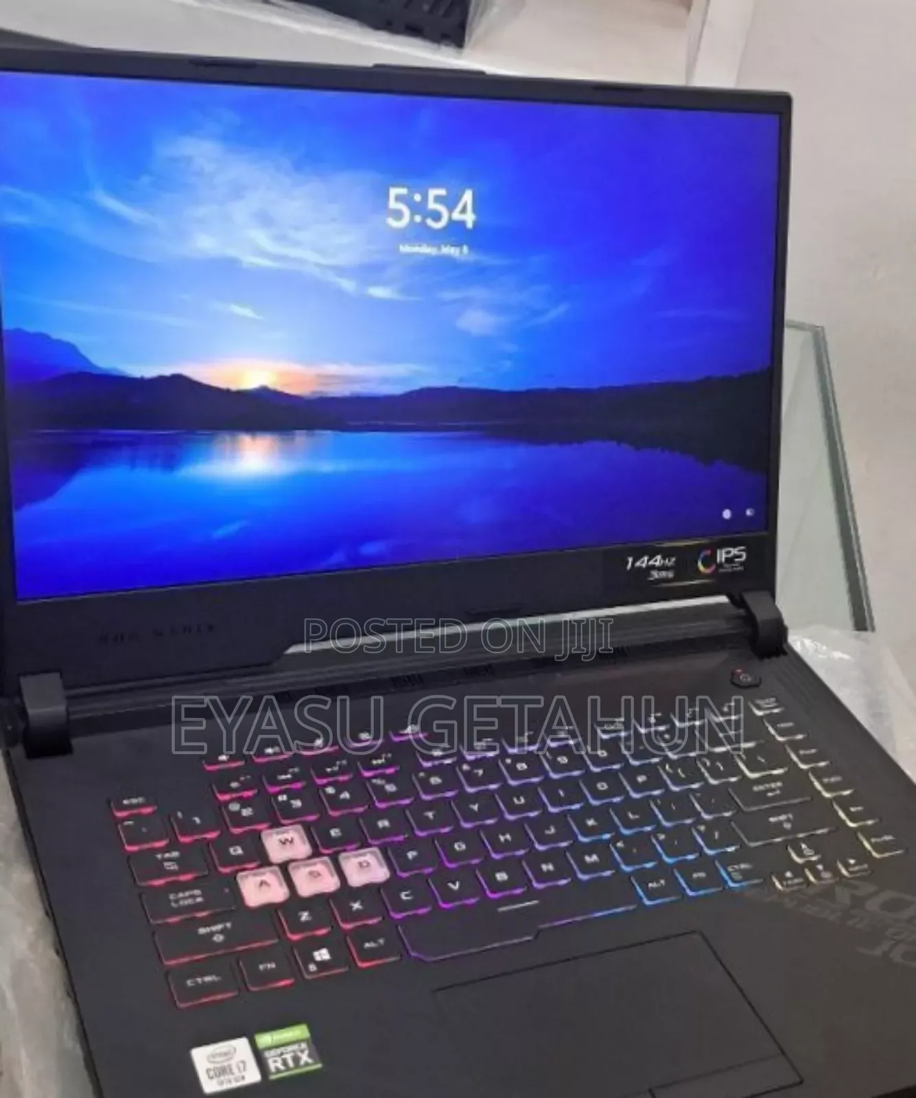 New Laptop Asus ROG Strix G15 16GB Intel Core I7 SSD 512GB