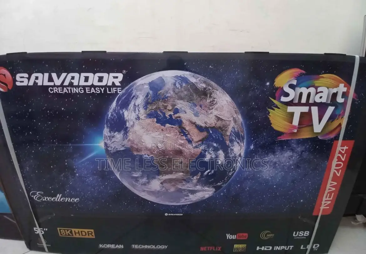  Salvador 55” Smart Tv – Big Screen, Smart Entertainment!