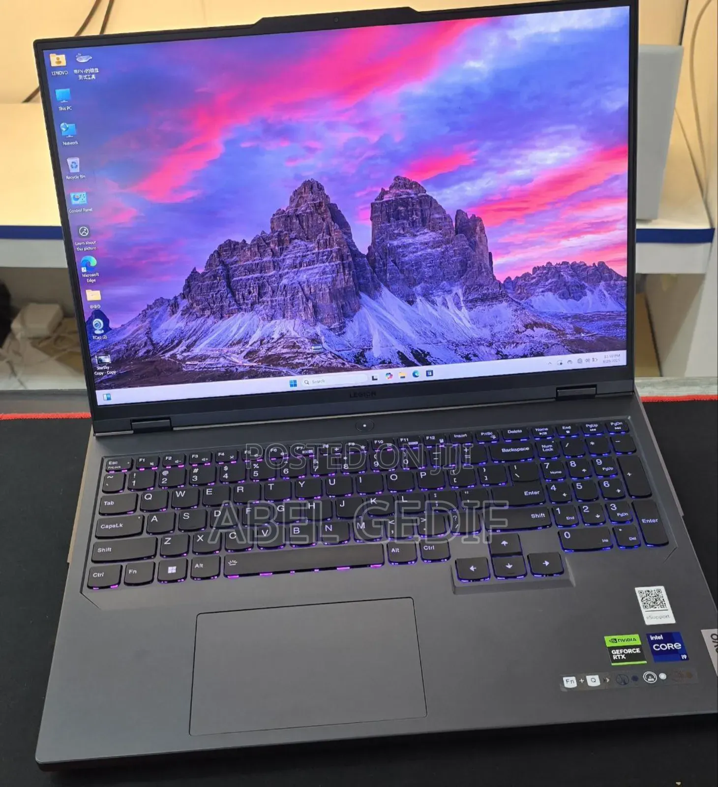 New Laptop Lenovo Legion 5 16GB Intel Core I9 SSD 1T