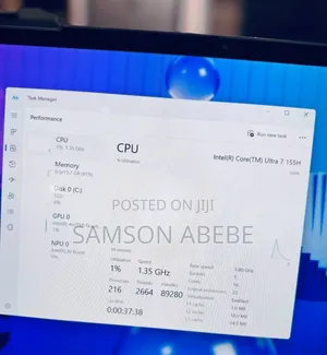 New Laptop MSI Pulse GL66 16GB Intel Core Ultra 7 SSD 1T