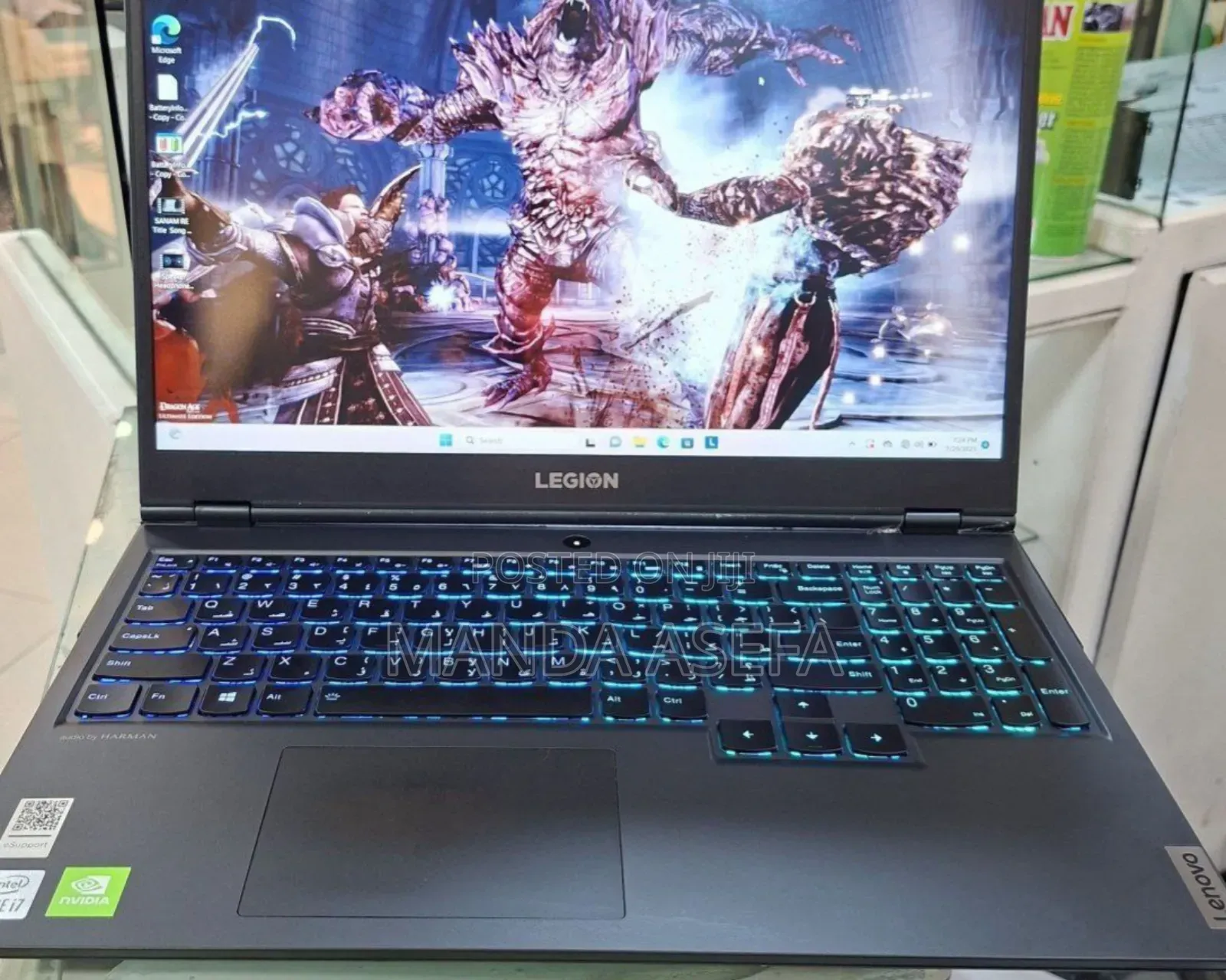 New Laptop Lenovo Legion 5 16GB Intel Core I7 SSD 1T