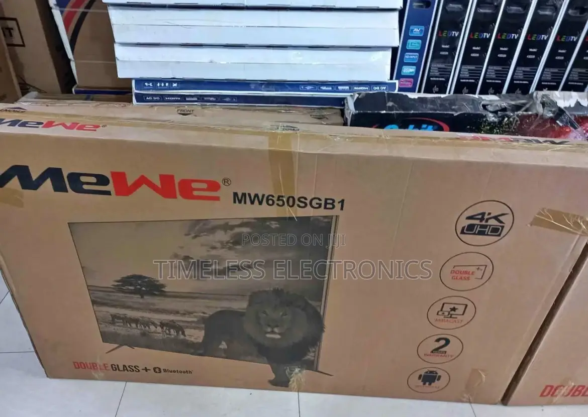 Mewe 65” Smart Android Tv – Big Screen, Smart Entertainment!
