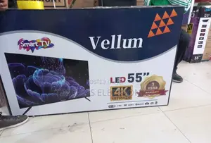  Vellum 55” Smart Android Tv – Big Screen, Smart Entertainment!