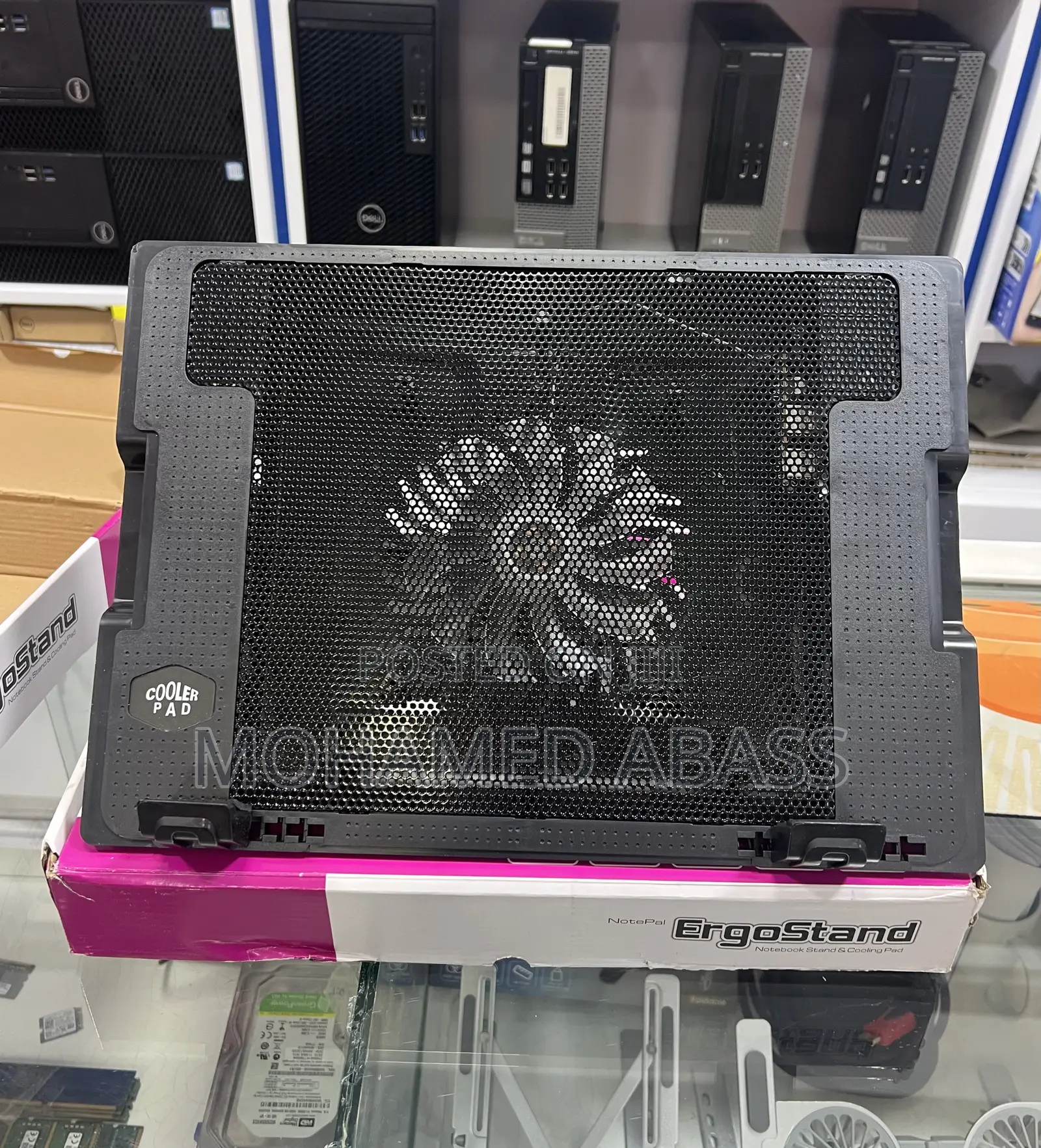 Ergostand Laptop Fan