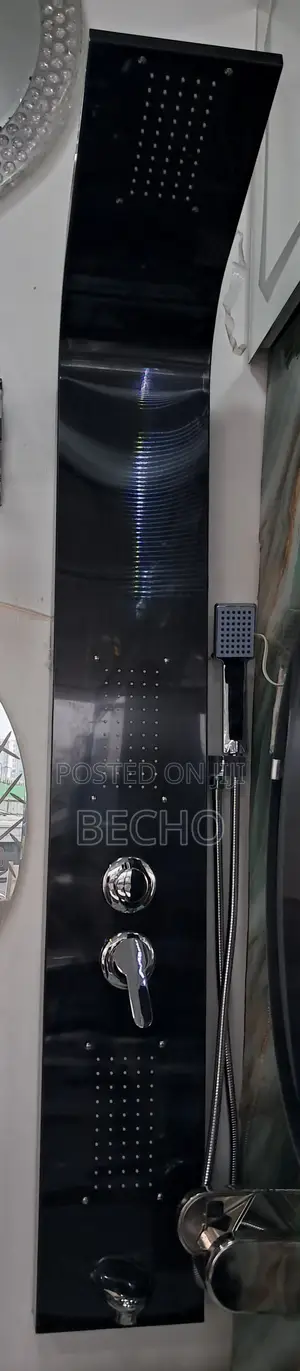 Photo - Black Shower Set