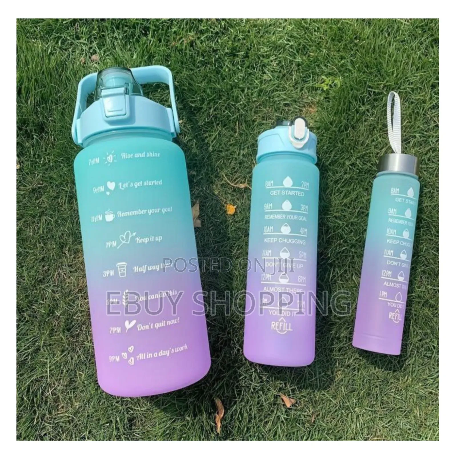 The Smart Choice for Hydration: Colorful 3-in-1 Water Bottle
