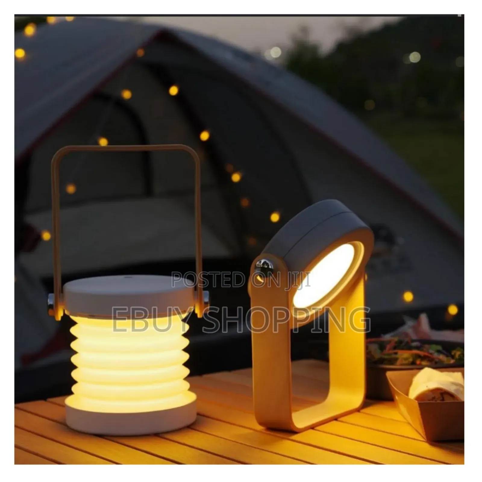 Modern Space-Saving Foldable Table Light, Elegant Usb Night Lamp