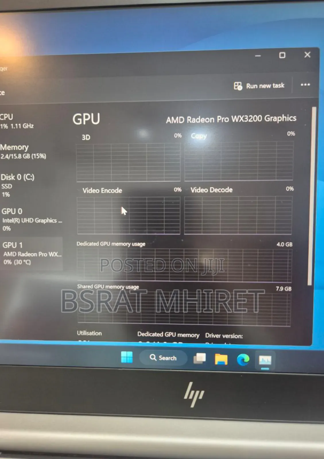 New Laptop HP ZBook 14 16GB Intel Core i7 SSD 512GB