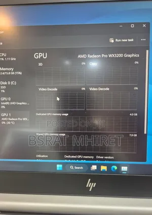 New Laptop HP ZBook 14 16GB Intel Core i7 SSD 512GB