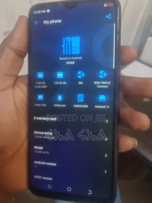 Tecno Spark 8 Pro 128 GB Blue