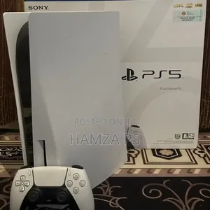 Photo - Ps5 Standard Model With 1 Joystick Full Accessories