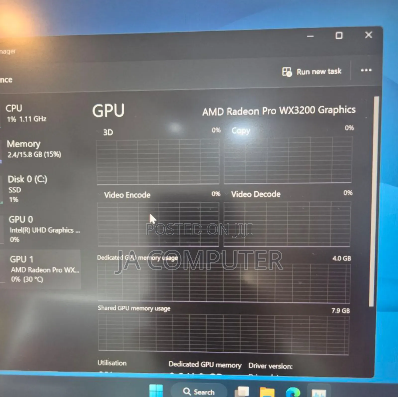 New Laptop HP ZBook Studio G5 16GB Intel Core I7 SSD 512GB