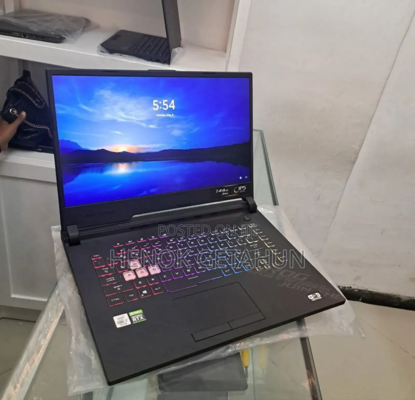 New Laptop Asus ROG Strix G15 16GB Intel Core I7 SSD 512GB