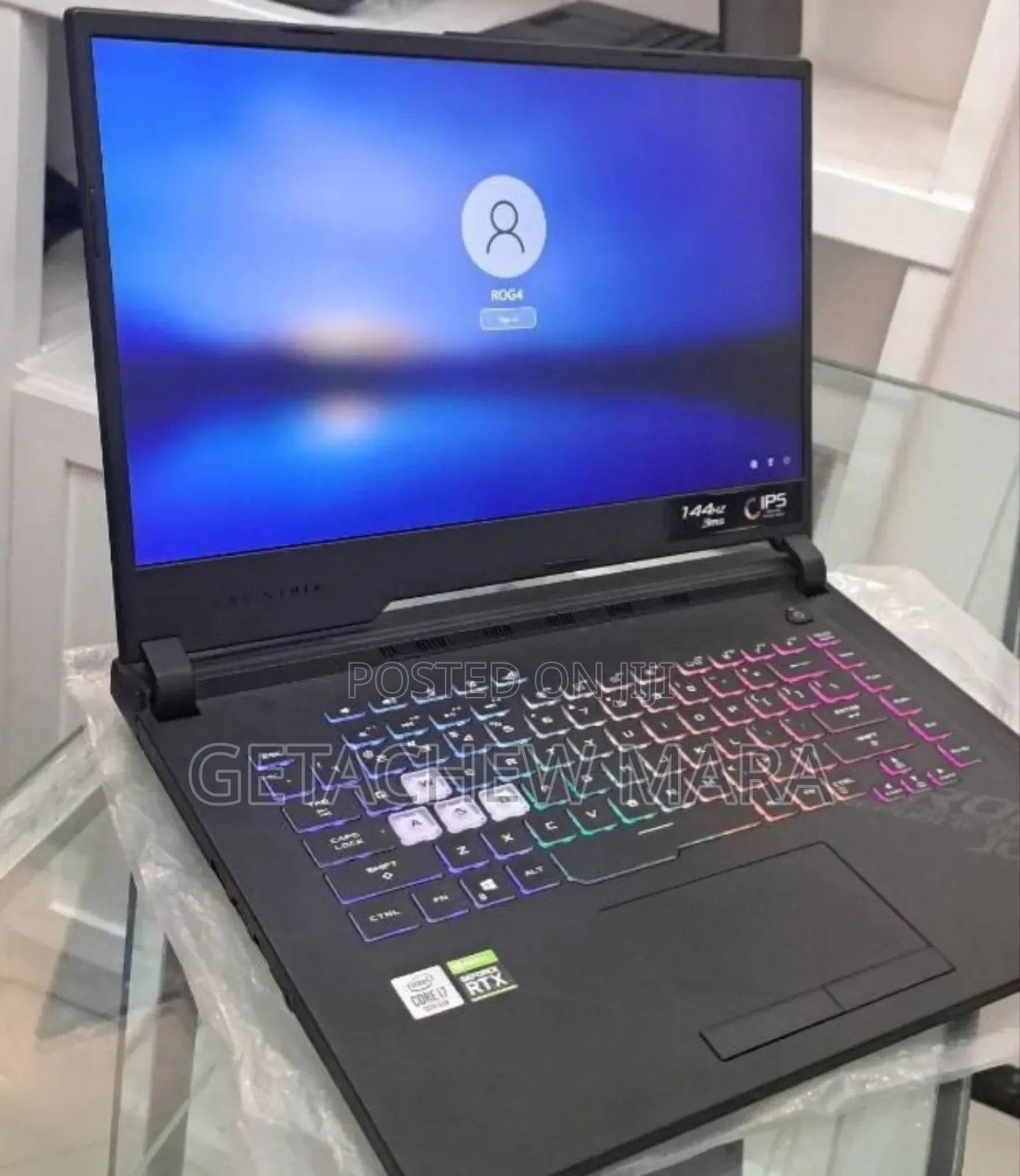 New Laptop Asus ROG Strix G15 16GB Intel Core I7 SSD 512GB