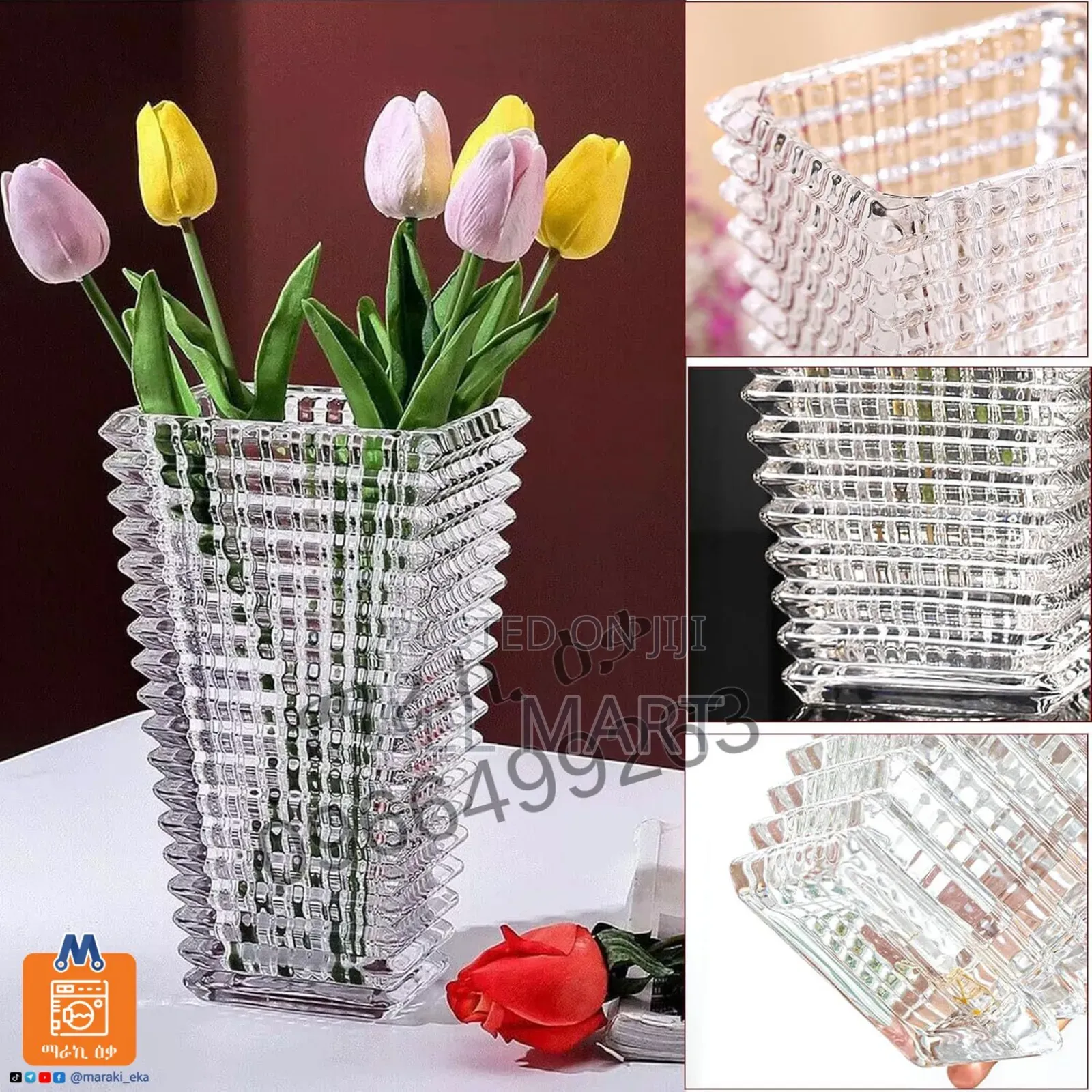 2 In1 Glass Vase