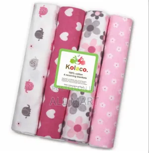4 PCS/Set Blankets Cotton New Born Baby 
