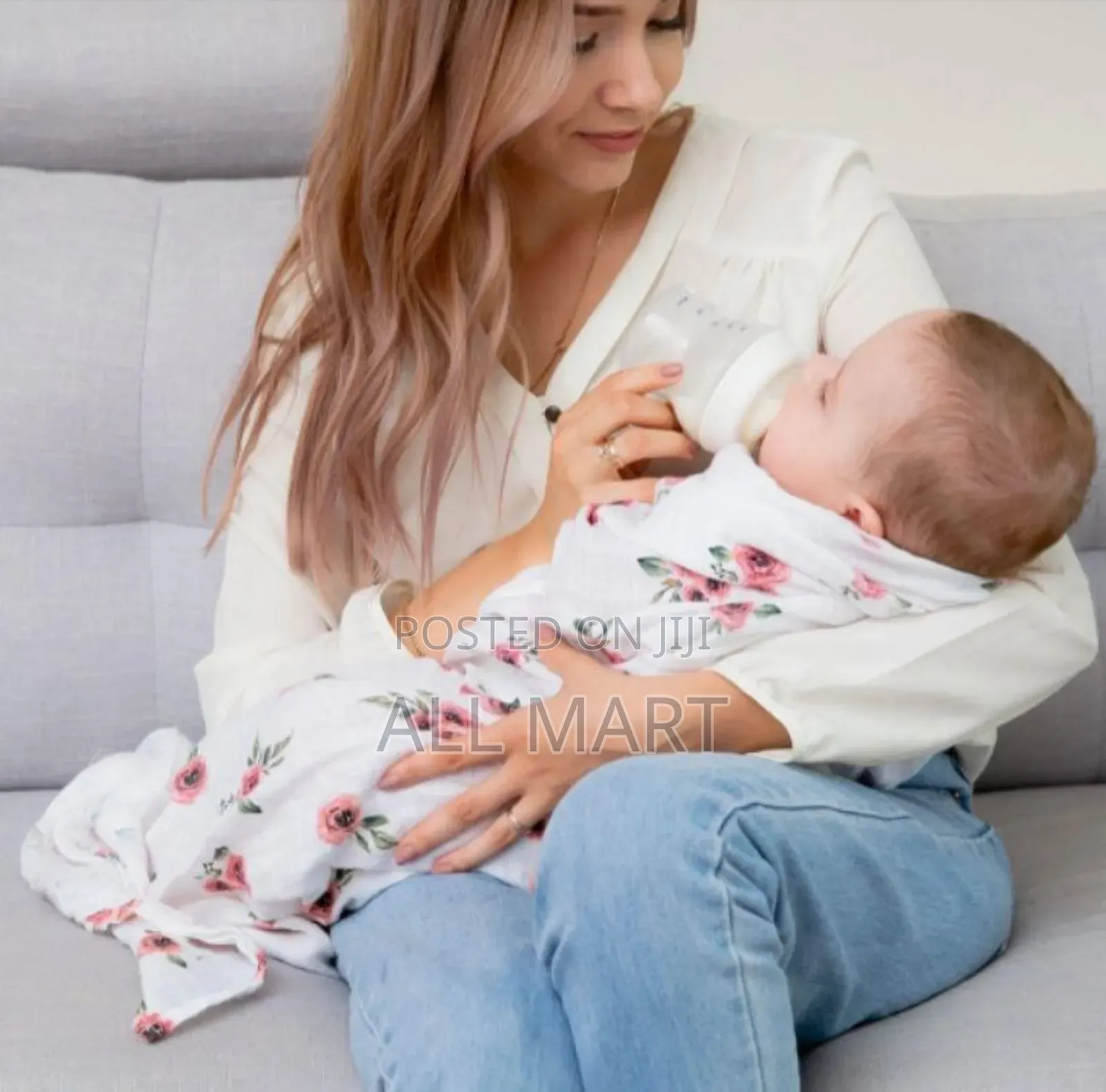 4 PCS/Set Blankets Cotton New Born Baby 
