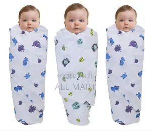 4 PCS/Set Blankets Cotton New Born Baby 

