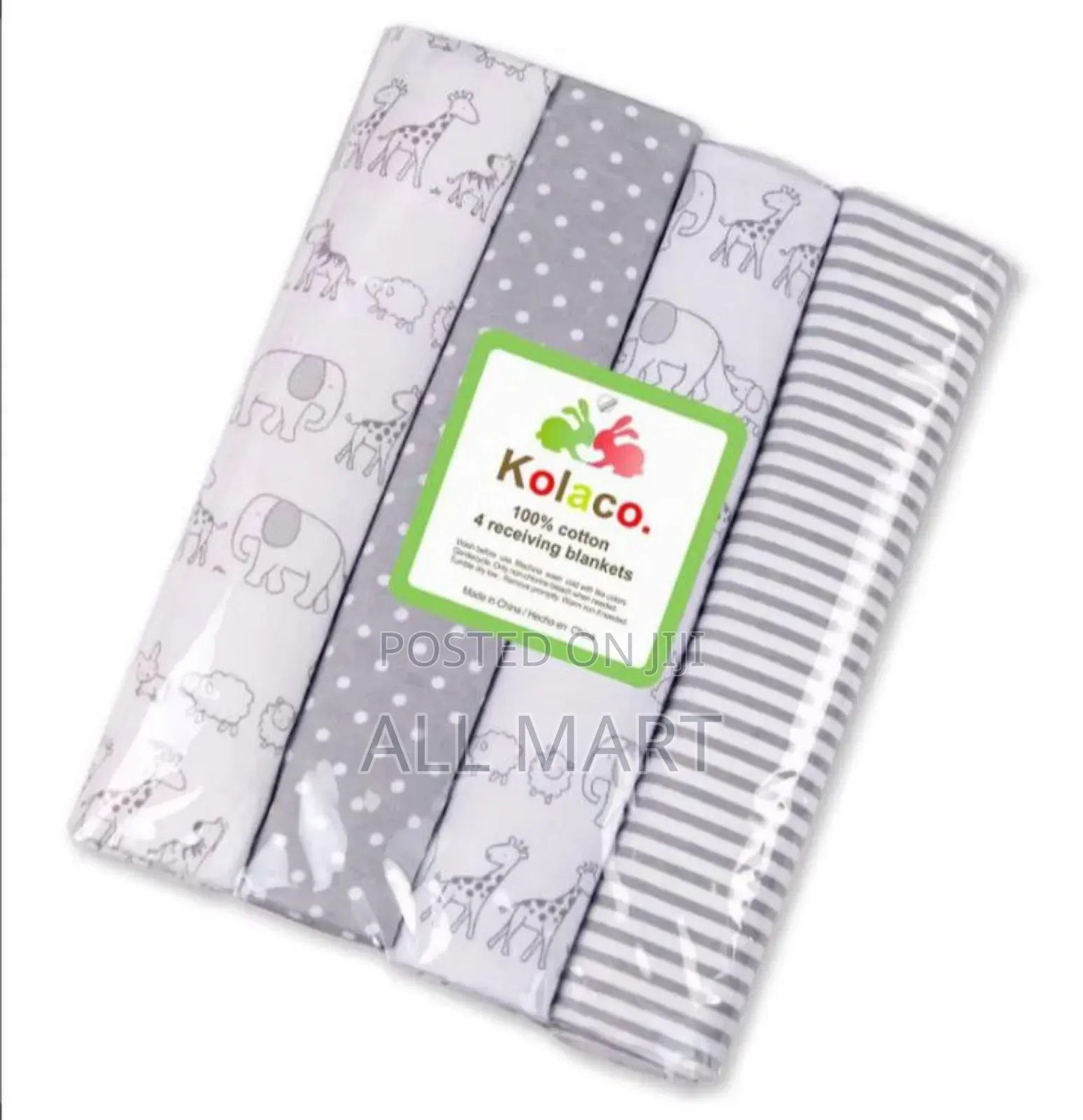 4 PCS/Set Blankets Cotton New Born Baby 
