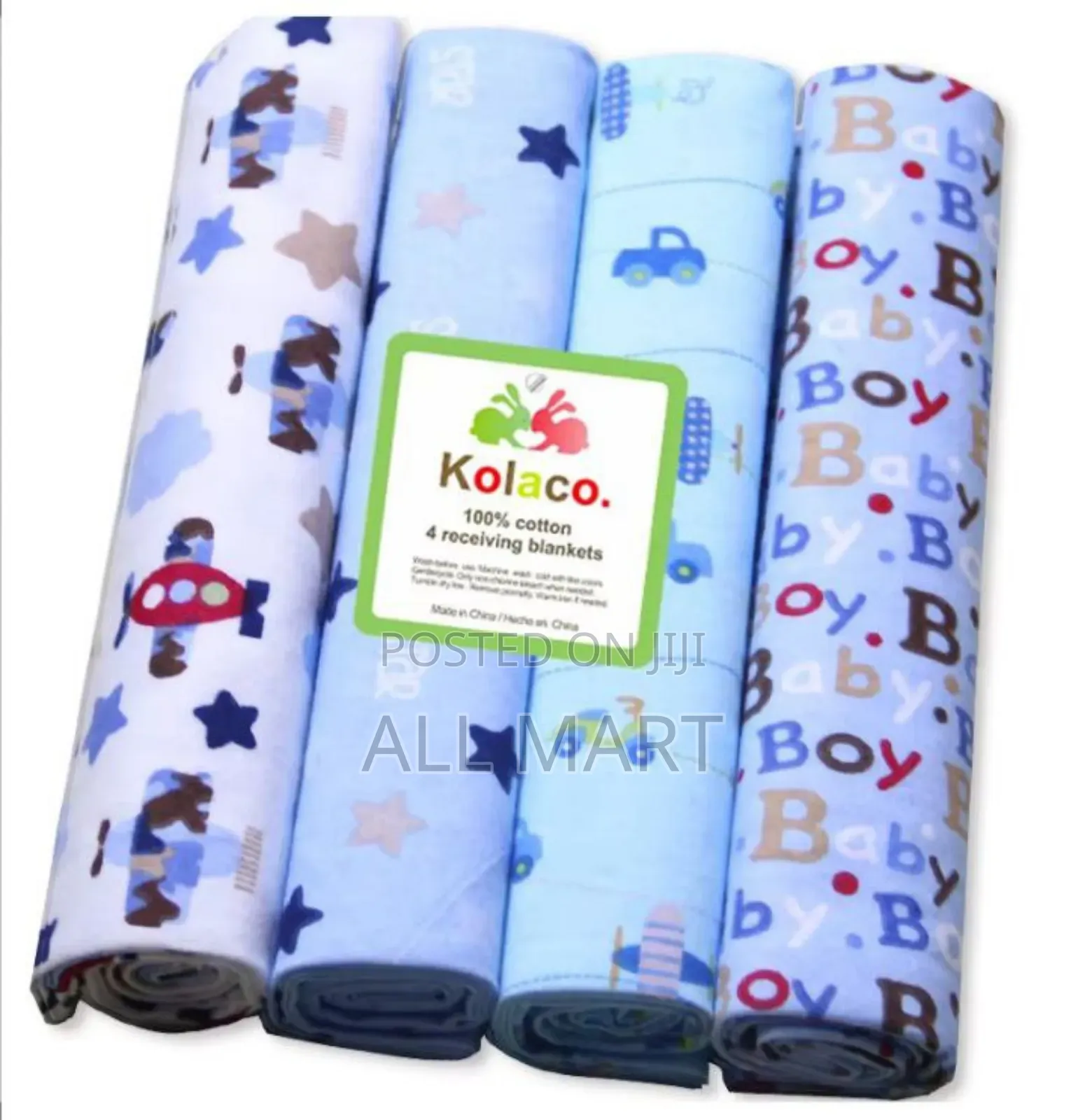 4 PCS/Set Blankets Cotton New Born Baby 
