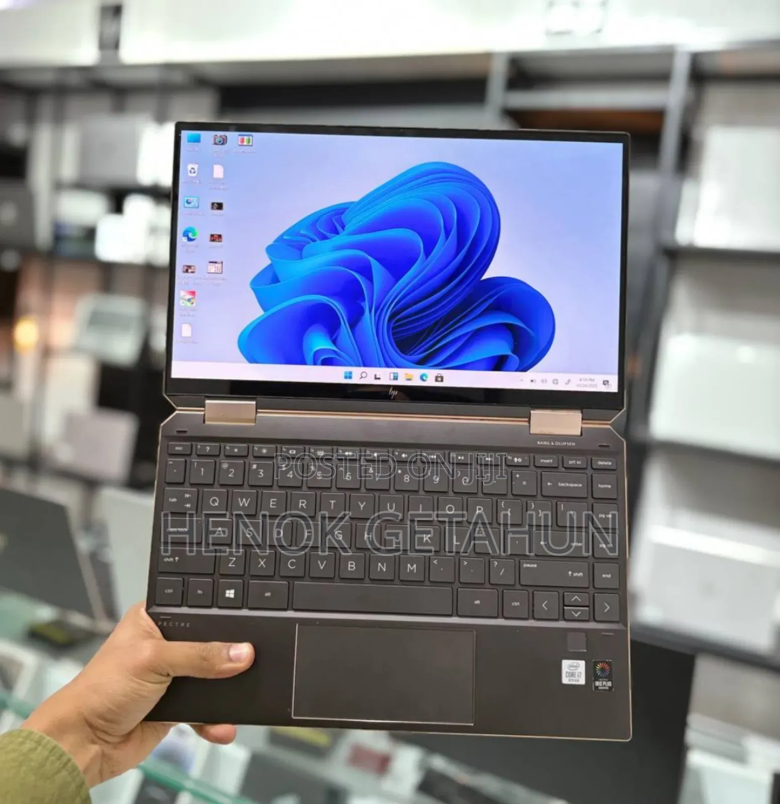 New Laptop HP Spectre 16GB Intel Core I7 SSD 512GB