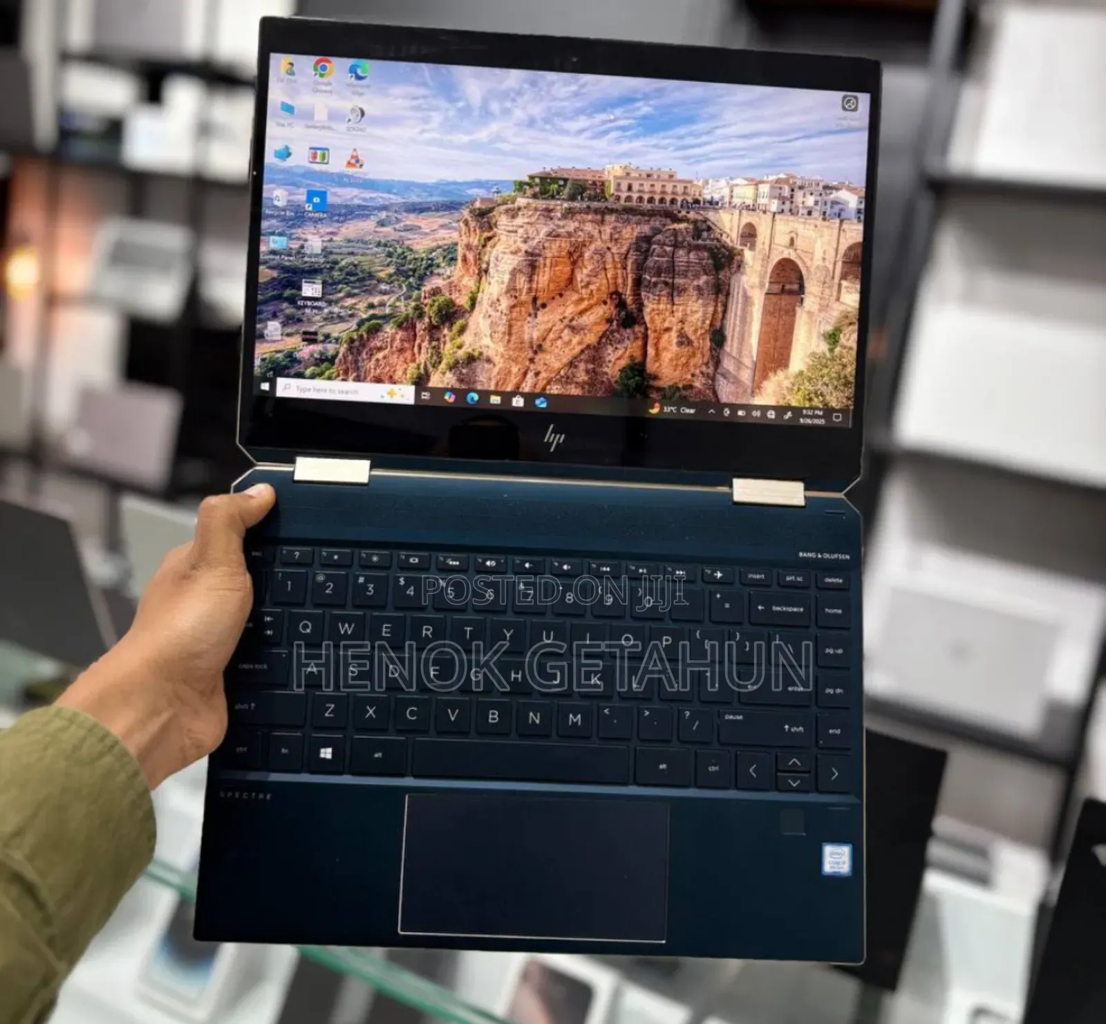 New Laptop HP Spectre 16GB Intel Core I7 SSD 512GB