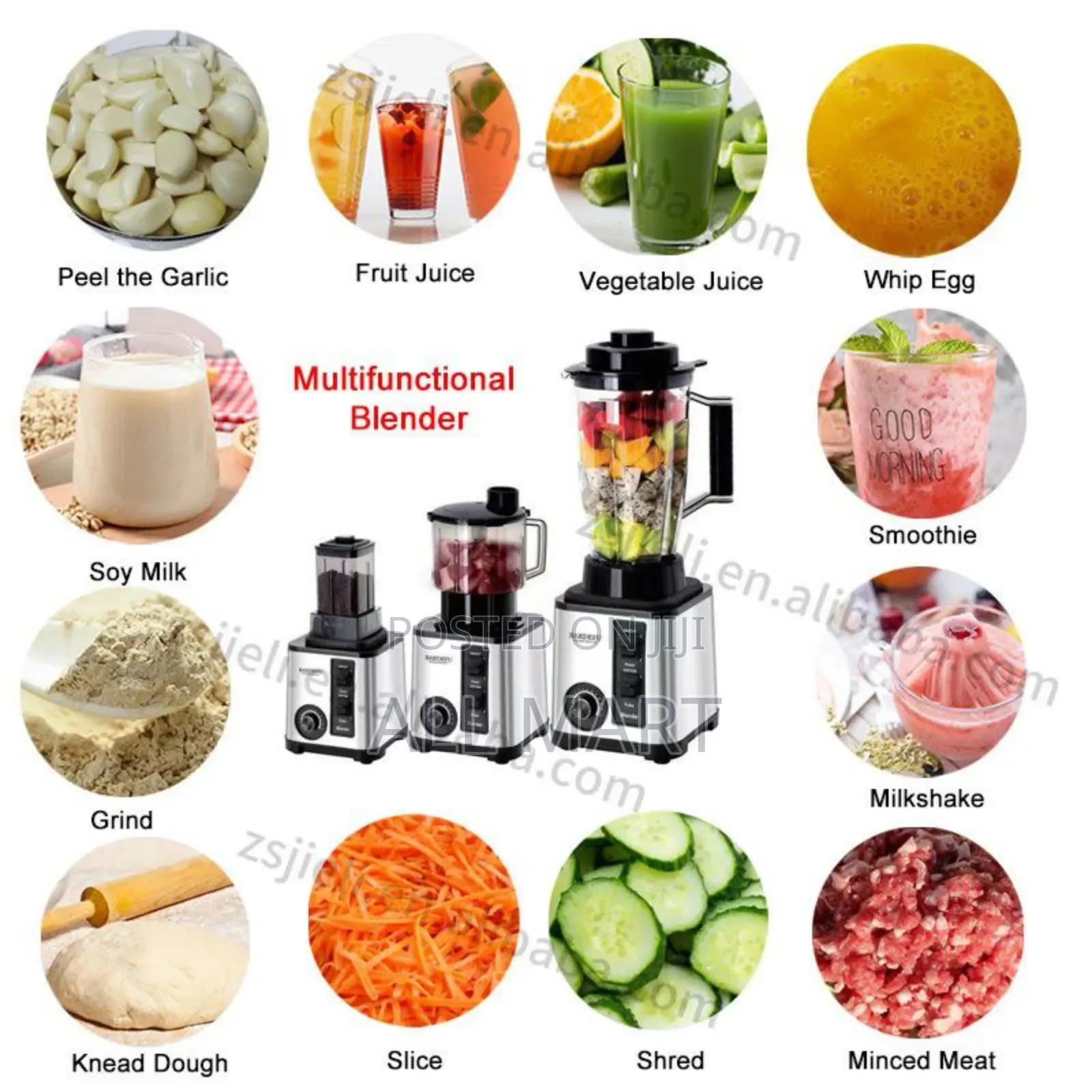 Bardefu 8 in 1 Multipurpose Juicer