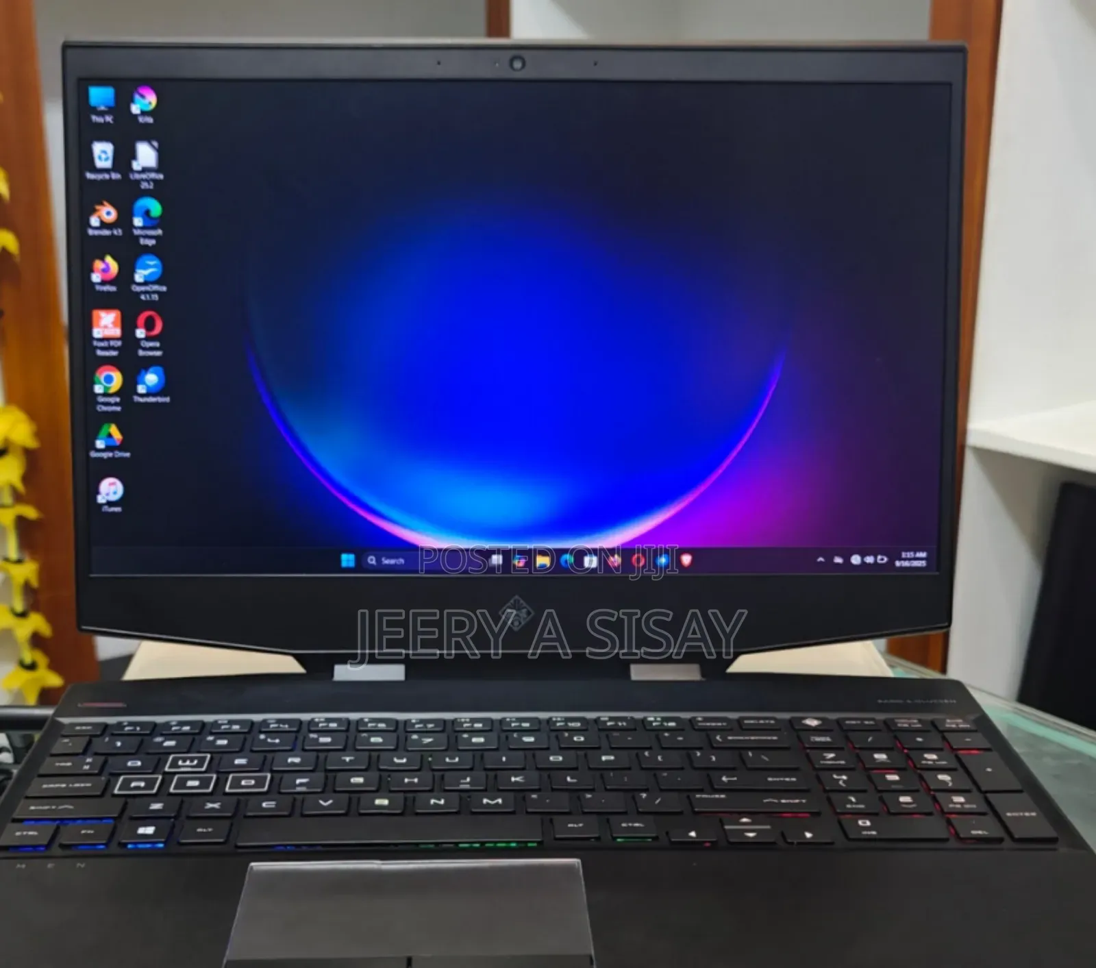 New Laptop HP Omen 15 16GB Intel Core I7 SSD 512GB