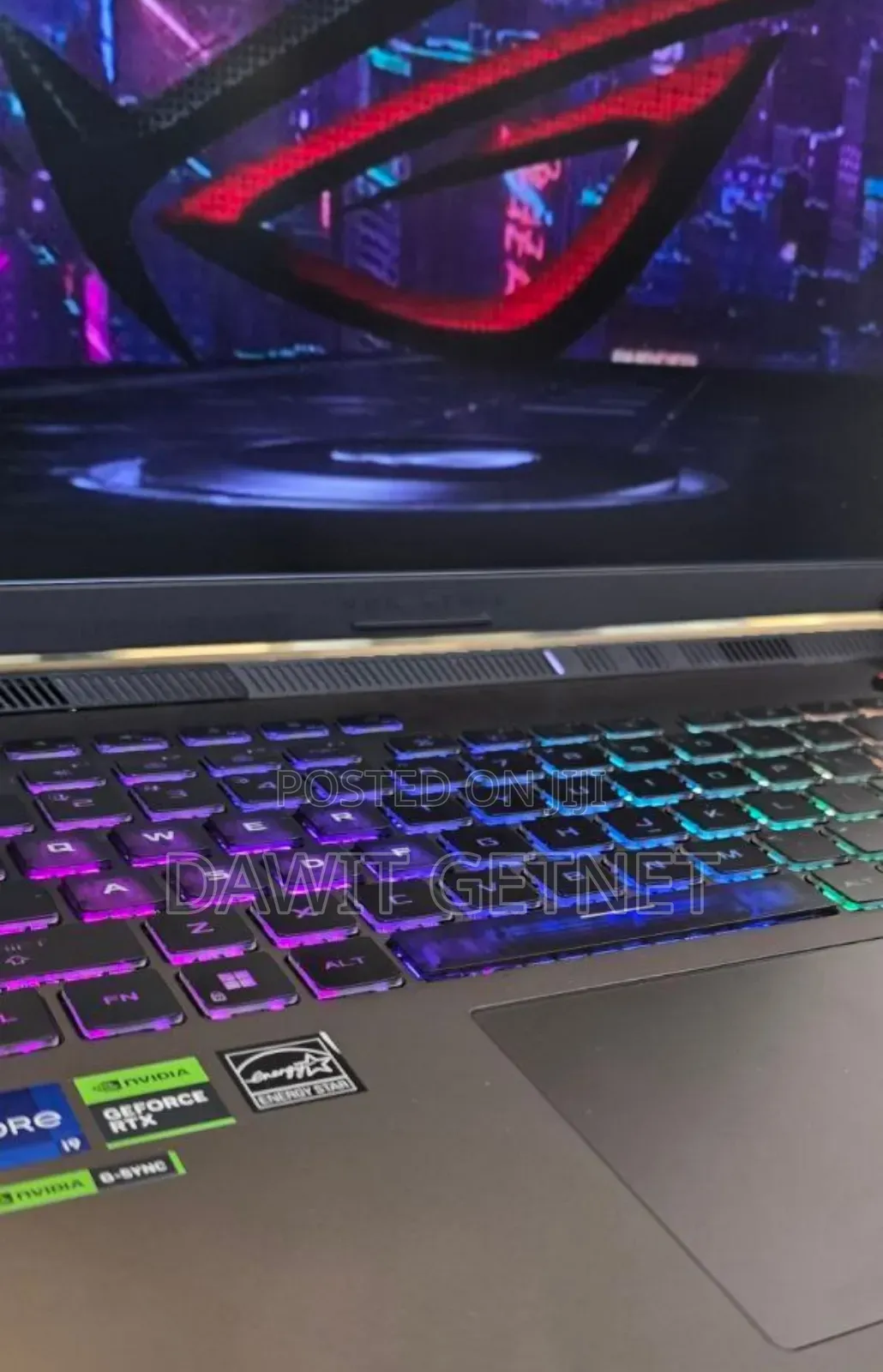 New Laptop Asus ROG Strix G15 16GB Intel Core I9 SSD 1T