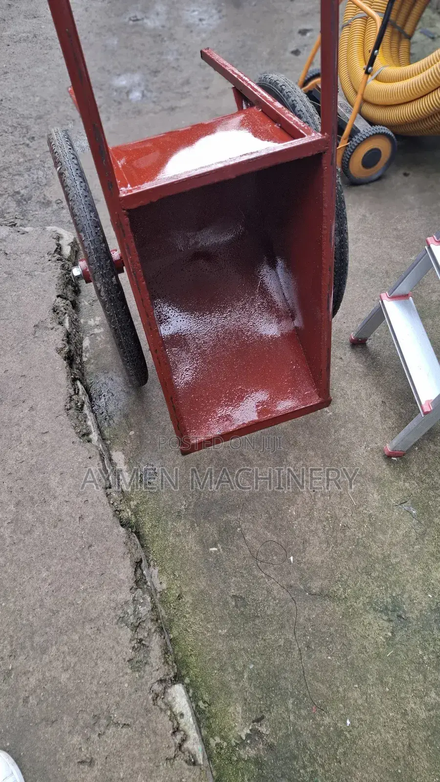 ኮንስትራክሽን ጋሪ Hand Trolley Hand Trucks Wheelbarrow