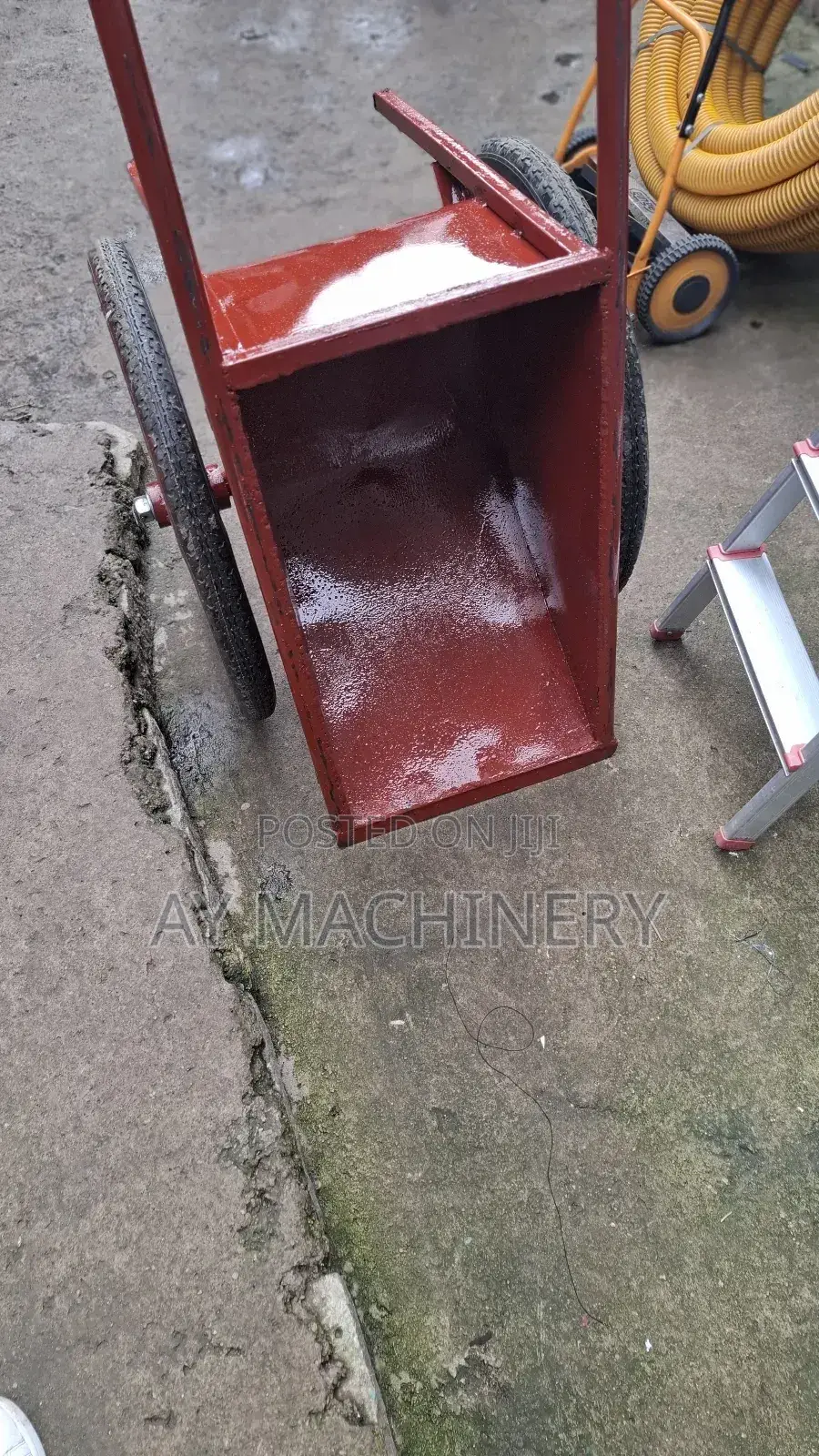 ኮንስትራክሽን ጋሪ Hand Trolley Hand Trucks Wheelbarrow