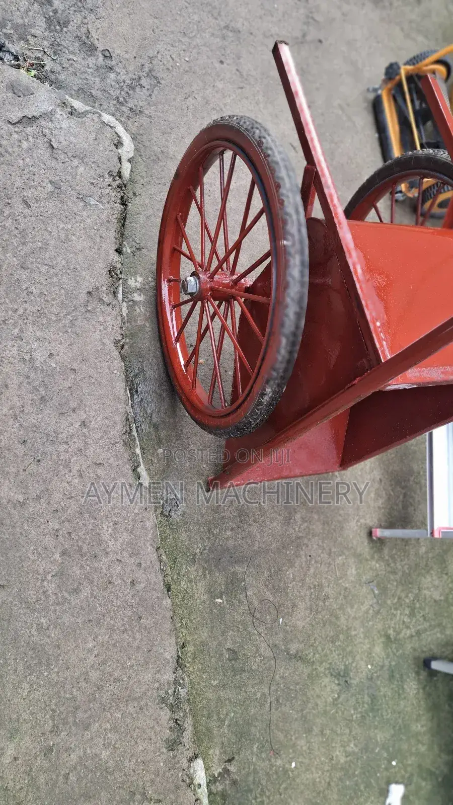 ኮንስትራክሽን ጋሪ Hand Trolley Hand Trucks Wheelbarrow