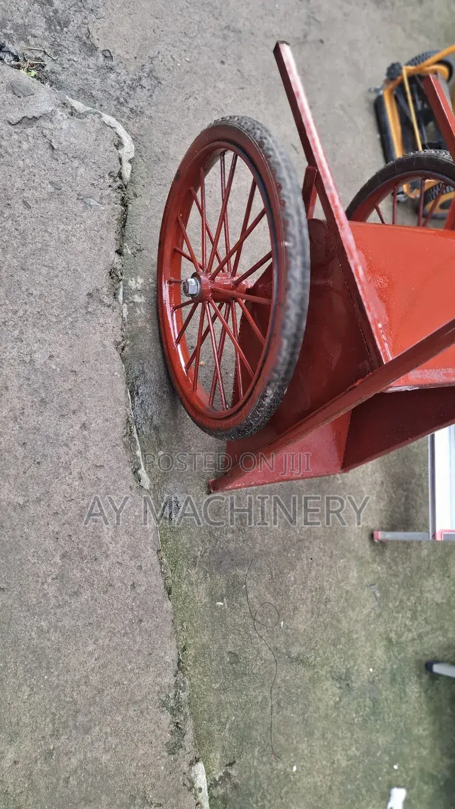 ኮንስትራክሽን ጋሪ Hand Trolley Hand Trucks Wheelbarrow