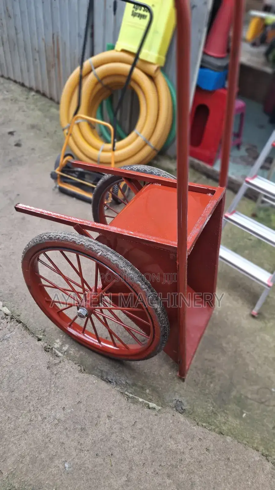 ኮንስትራክሽን ጋሪ Hand Trolley Hand Trucks Wheelbarrow