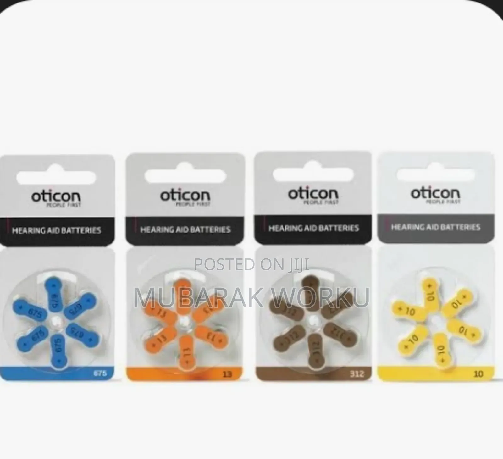 Siemens የጆሮ ማዳመጫ እና ባትሪ