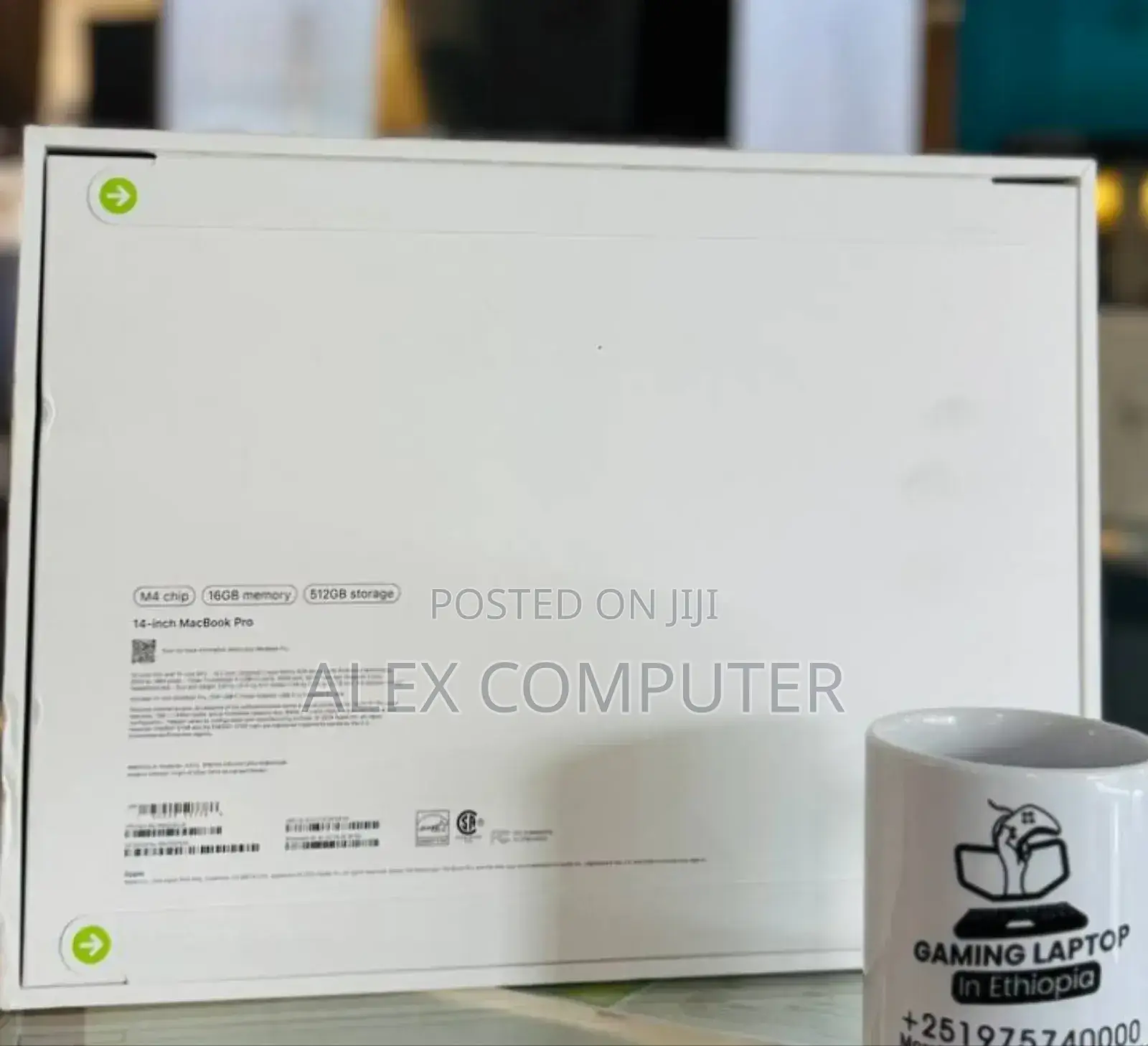 New Apple MacBook Pro 2024 M4 14-Inch 24GB Apple M4 Pro SSD 512GB