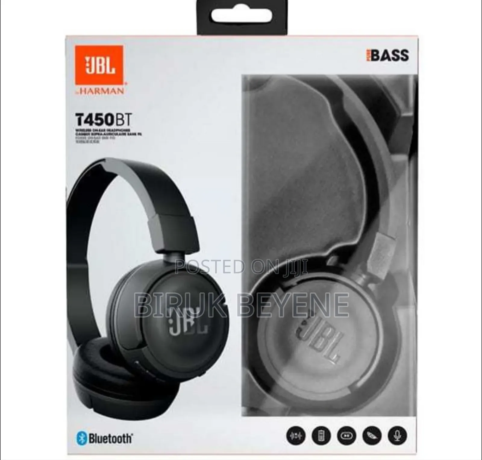 JBL T450bt Headset