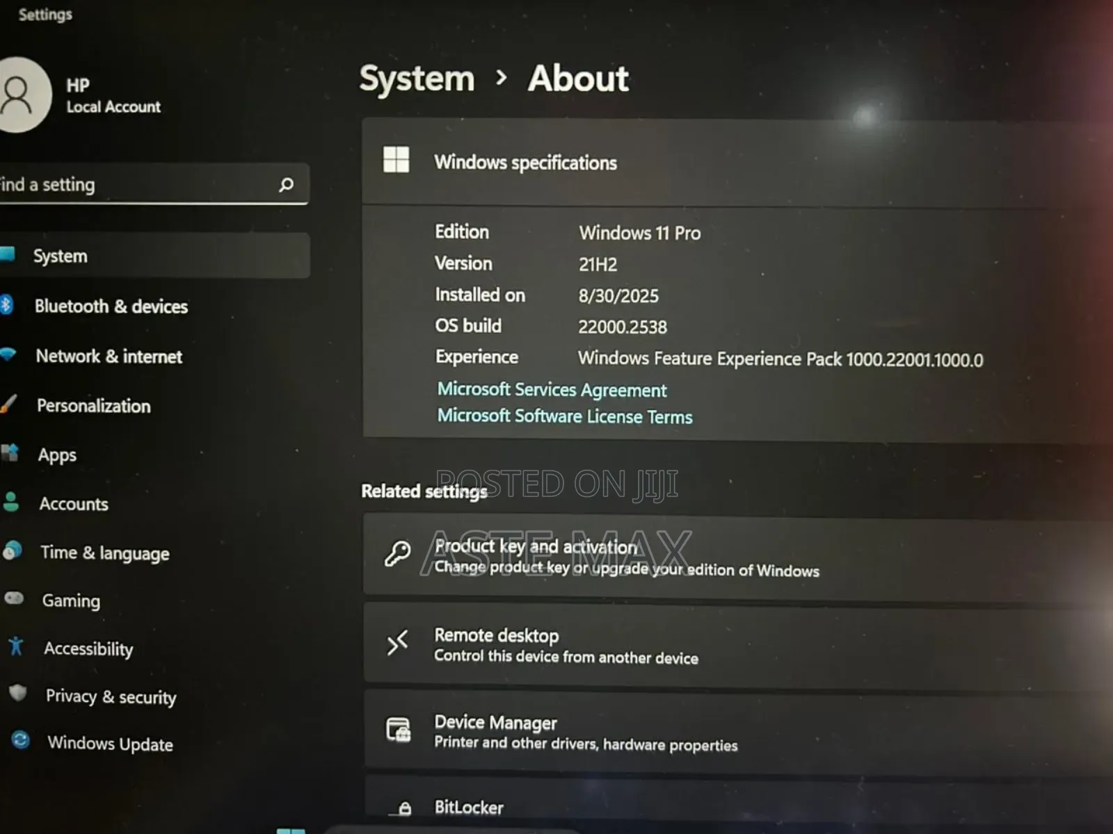 Laptop HP EliteBook 840 G5 16GB Intel Core I5 SSD 512GB