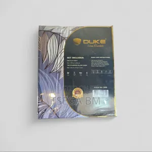 3 ፒስ የአልጋ ልብስ Duke 3 Pieces Bed Sheet