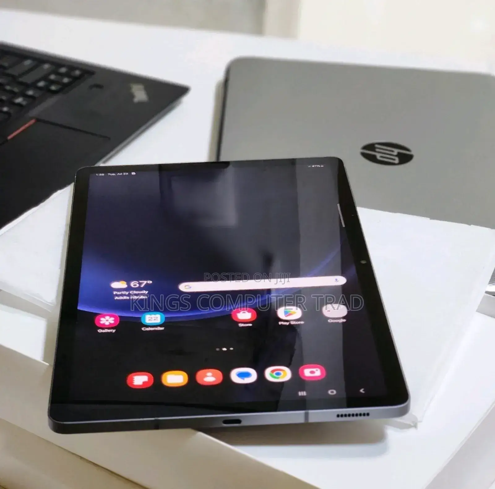 New Samsung Galaxy Tab S9 FE 128 GB Silver